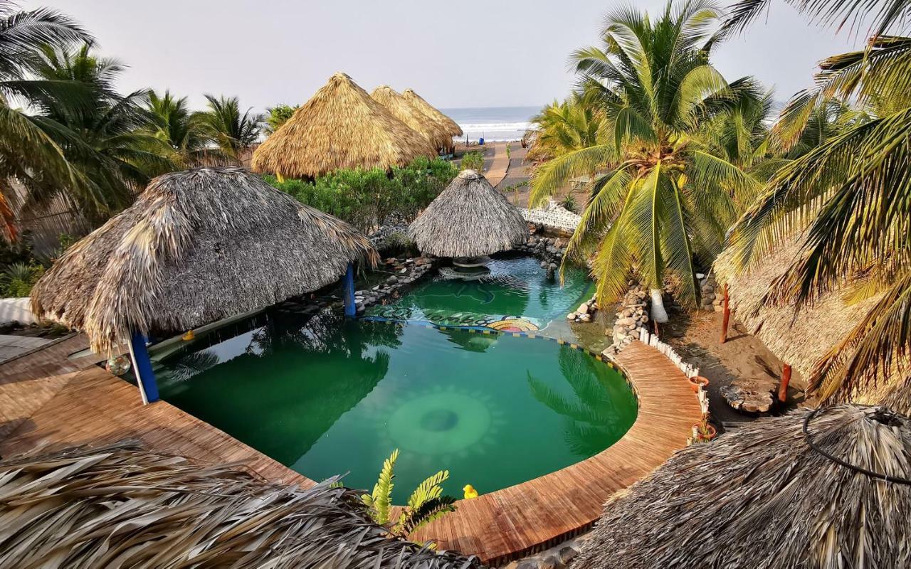 Eco-Hotel Playa Quilombo Las Lisas 外观 照片