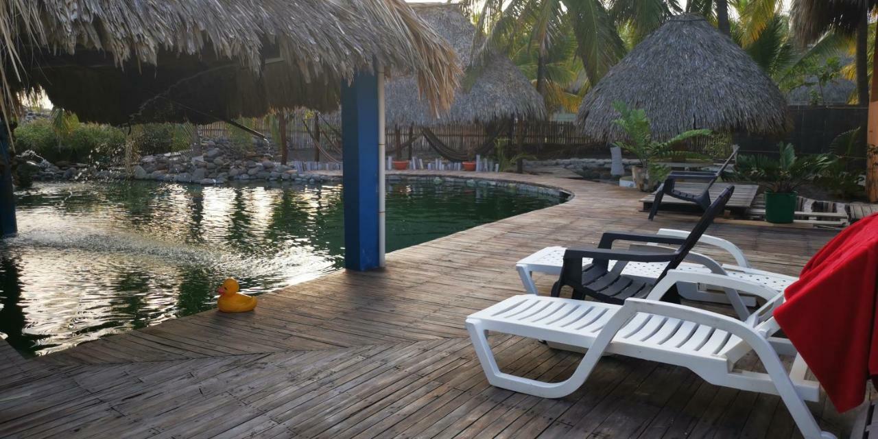 Eco-Hotel Playa Quilombo Las Lisas 外观 照片